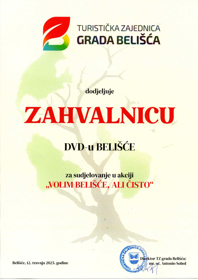 DVD Belišće Volim čisto